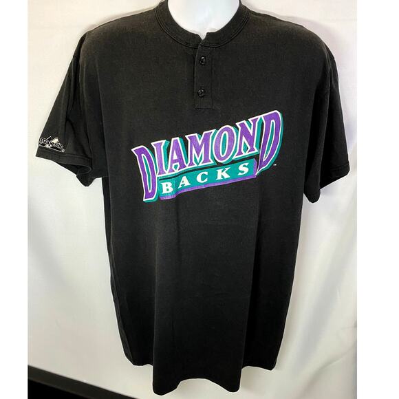 Vintage Arizona Diamondbacks Majestic Shirt Jersey Mens XL Black IBEW Local 627 - Picture 1 of 12